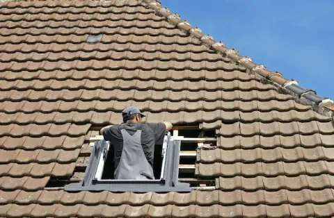 Pose de velux - Montmorin